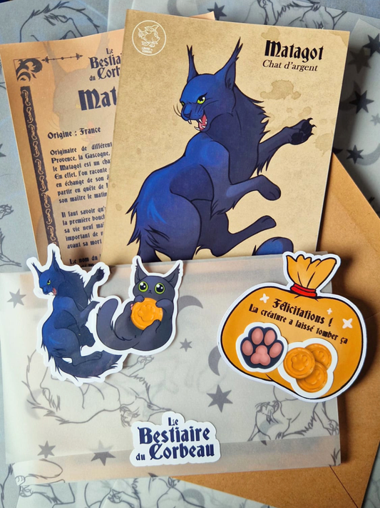 Bestiaire du Corbeau - Matagot
