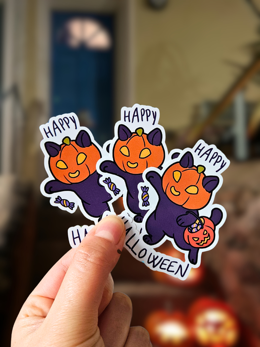 Sticker Mephisto Halloween Party
