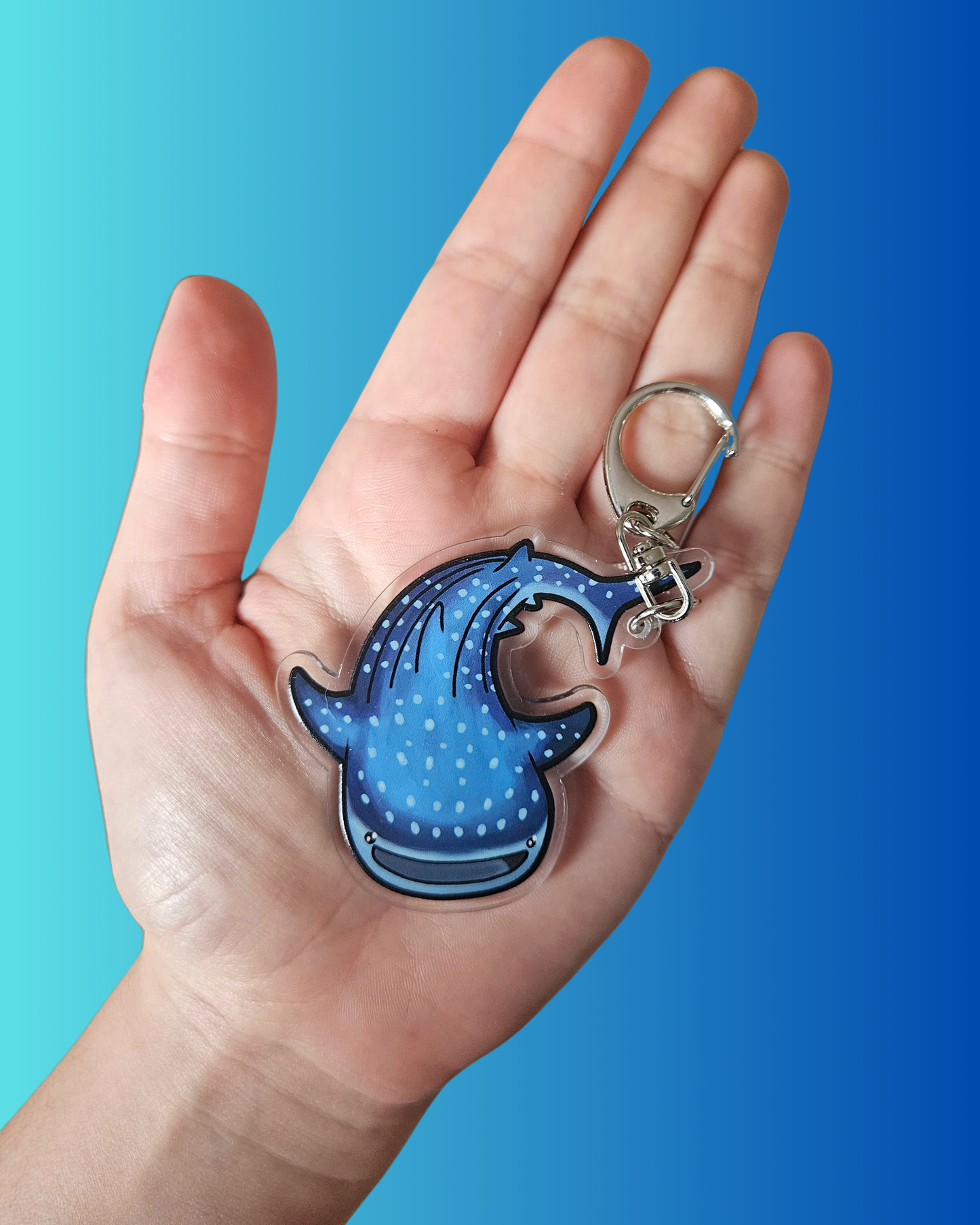 Whale Shark Keychain