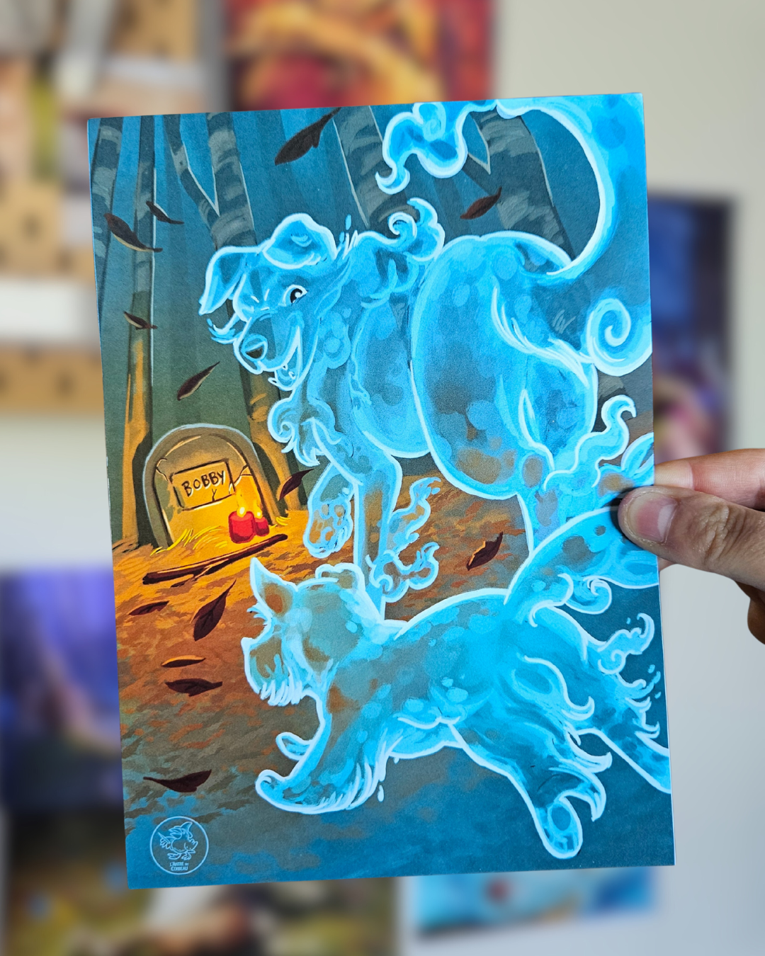 Print A5 Chien fantôme - Tipeee Novembre 2025