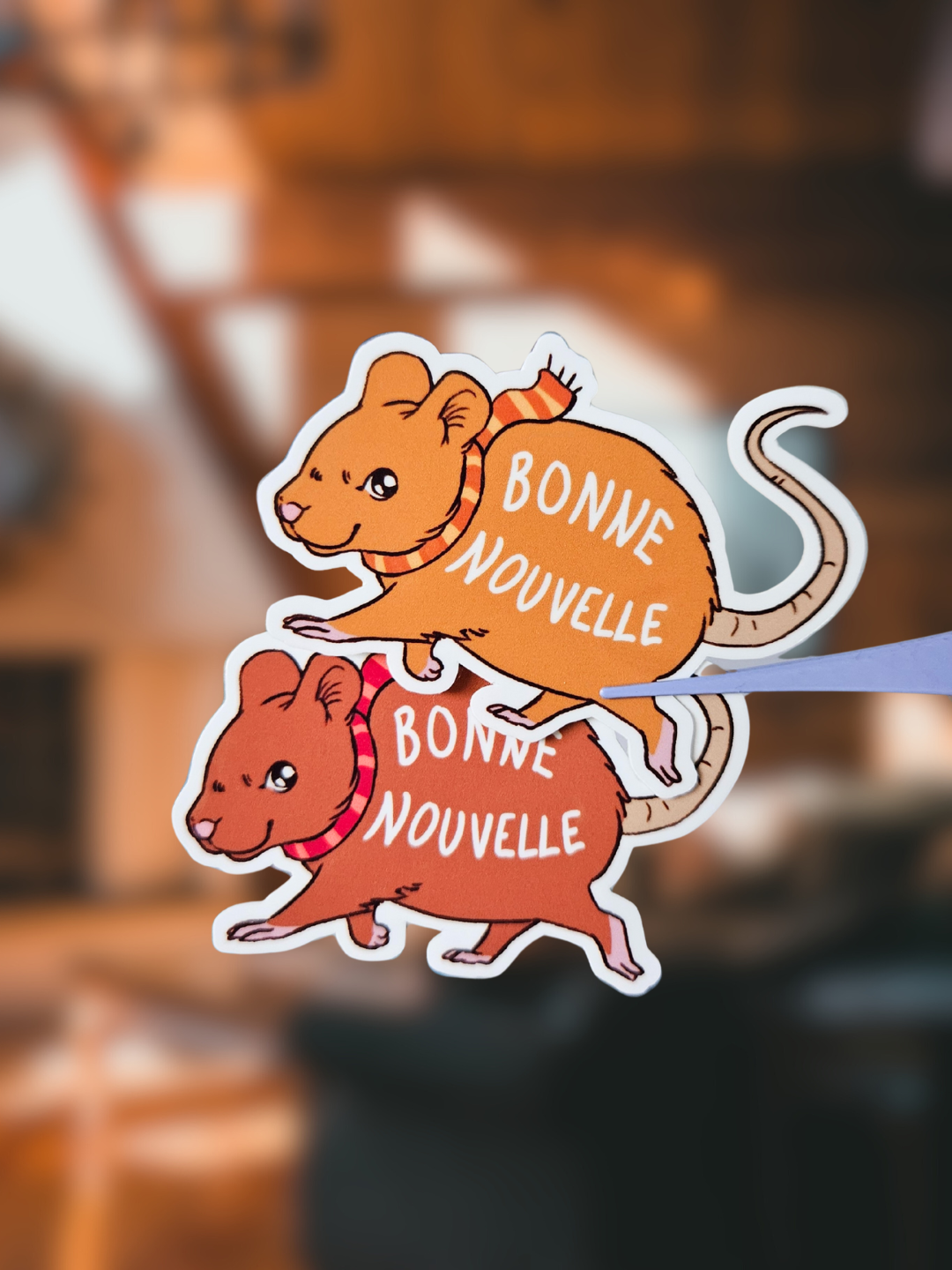 Lot Stickers Courrier Slowtumn