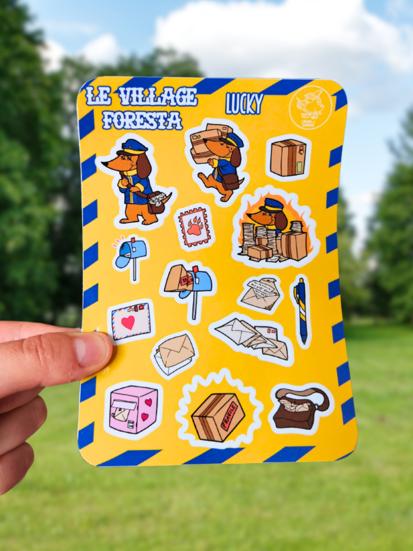 Planche Lucky le Facteur