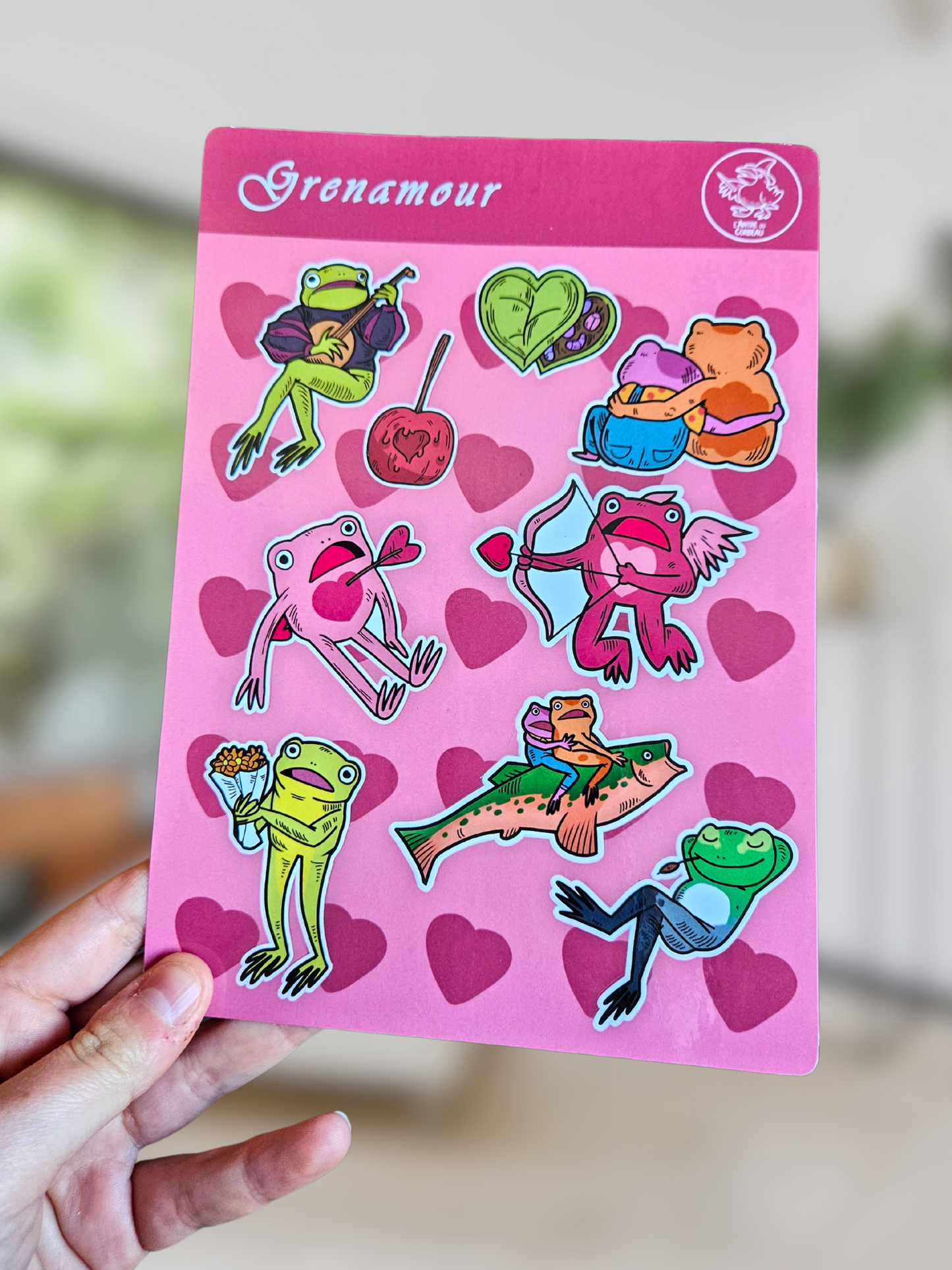 Grenamour Sticker Sheet