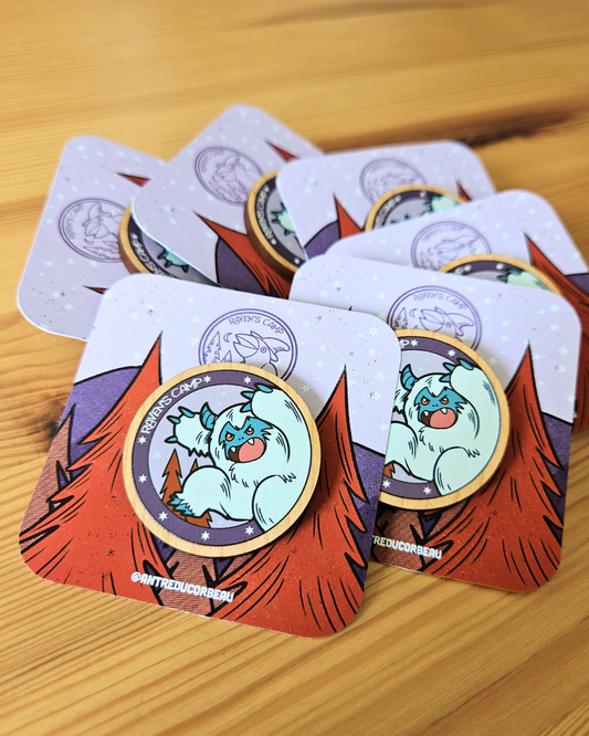 Pin's Yéti Raven's Camp