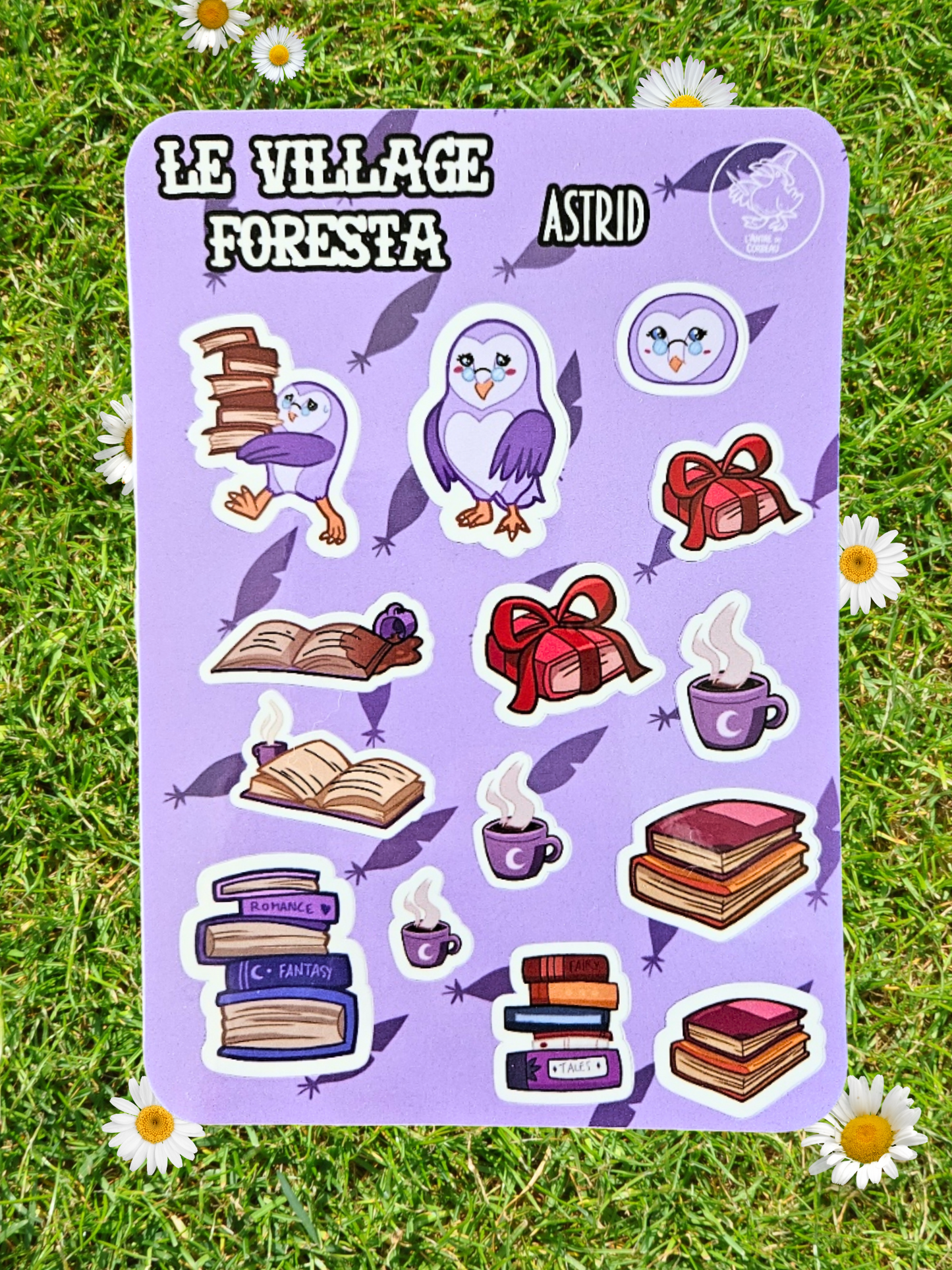 Planche Astrid la Libraire