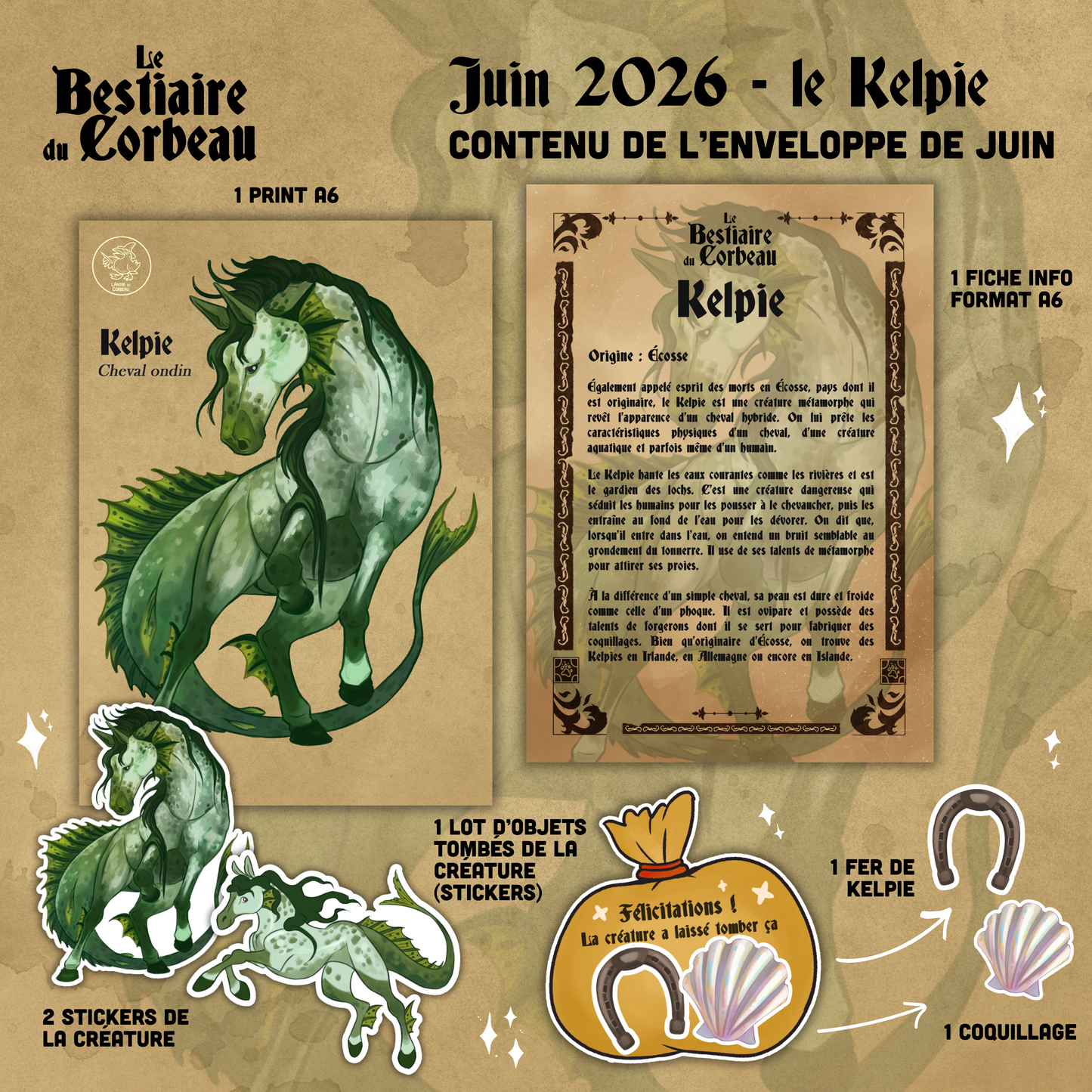 Mail Club : Le Bestiaire du Corbeau !