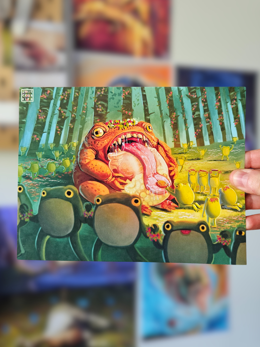 Print Signature - Le Roi Crapaud