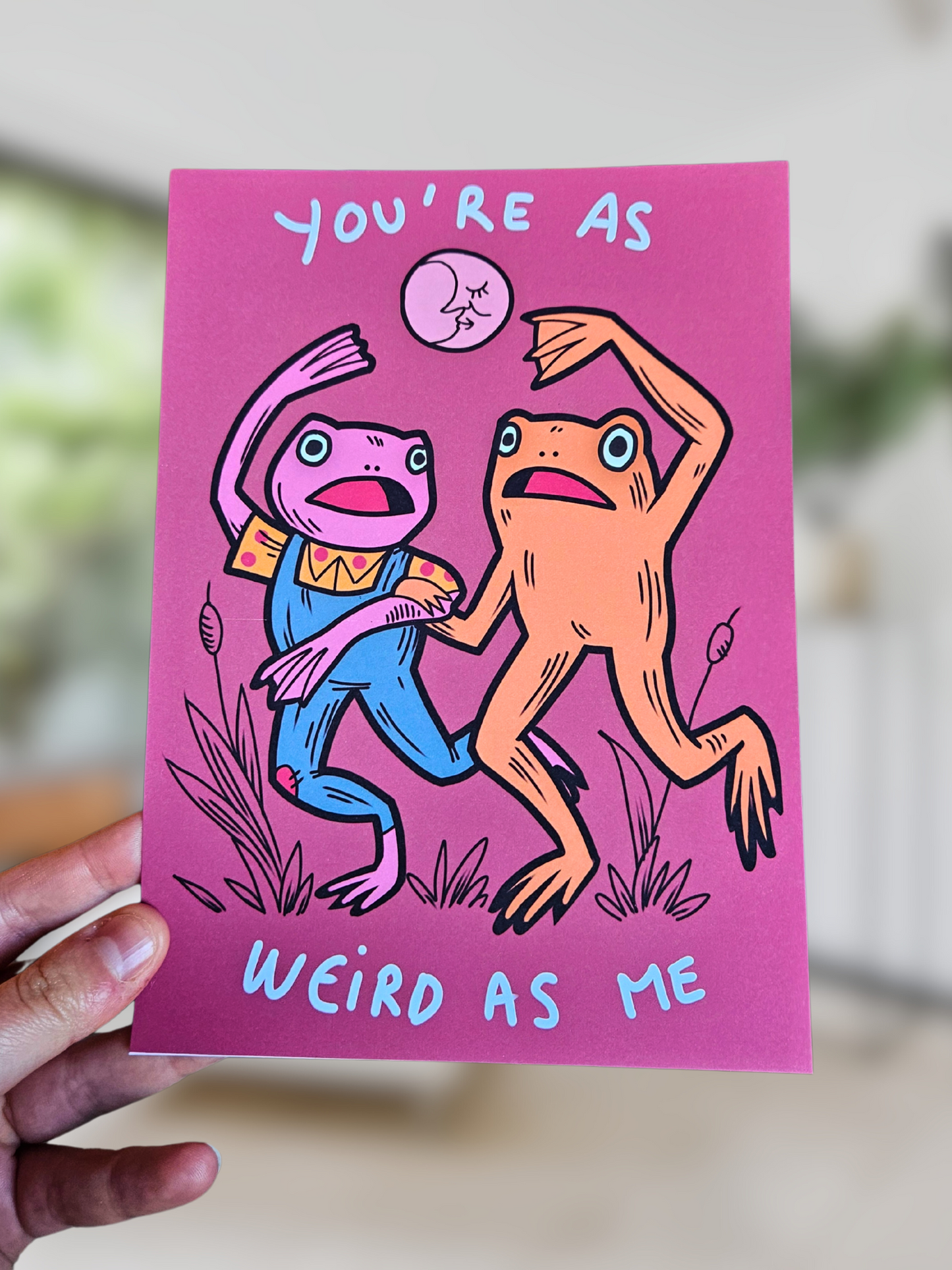 Print Grenamour You're As Weird As Me