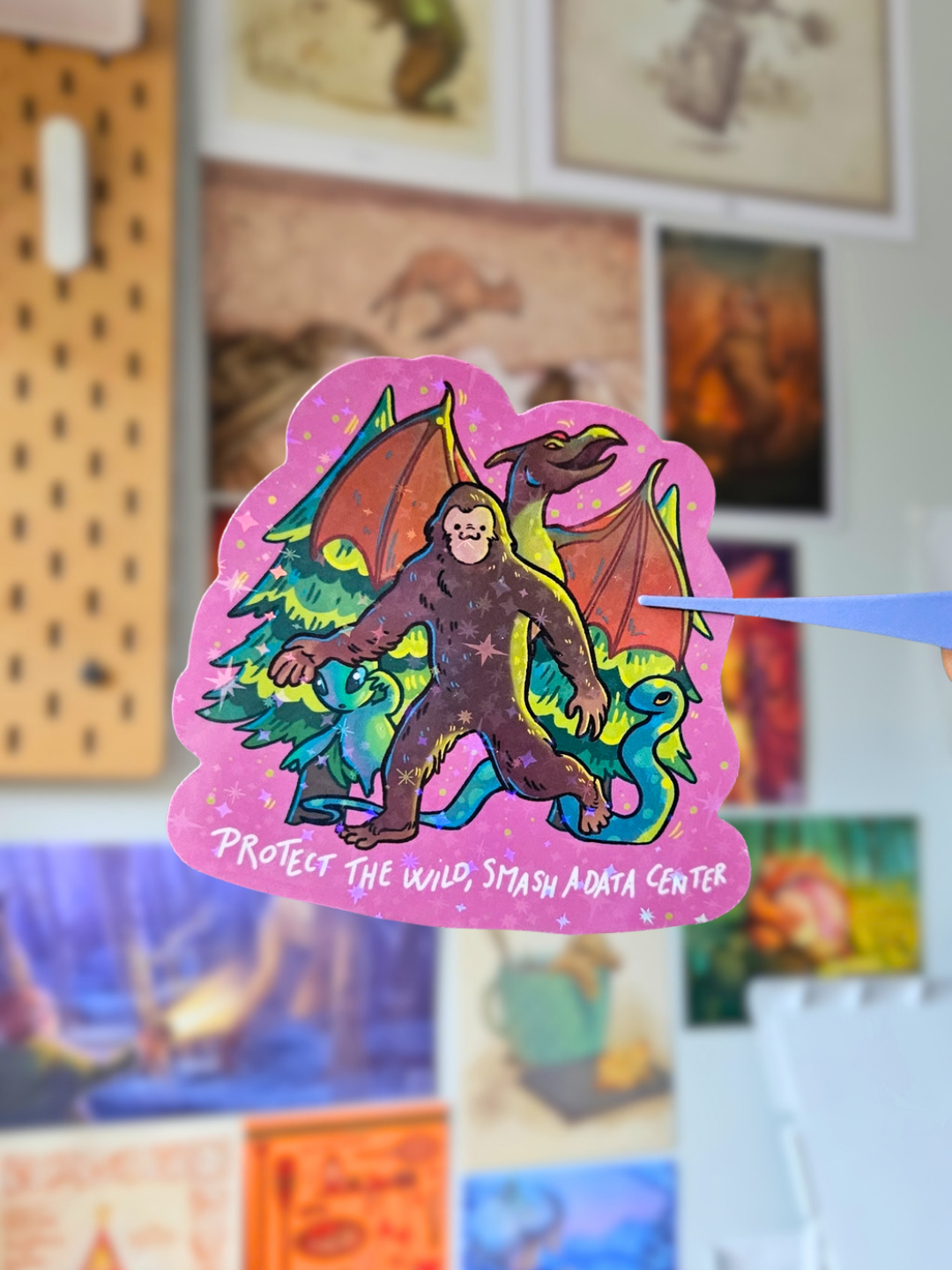 Sticker Protect the Wild