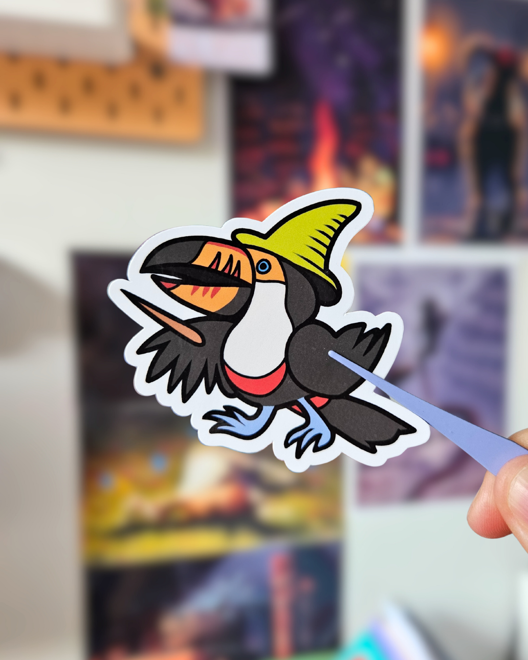 Sticker Toucan - Tipeee Juillet 2025