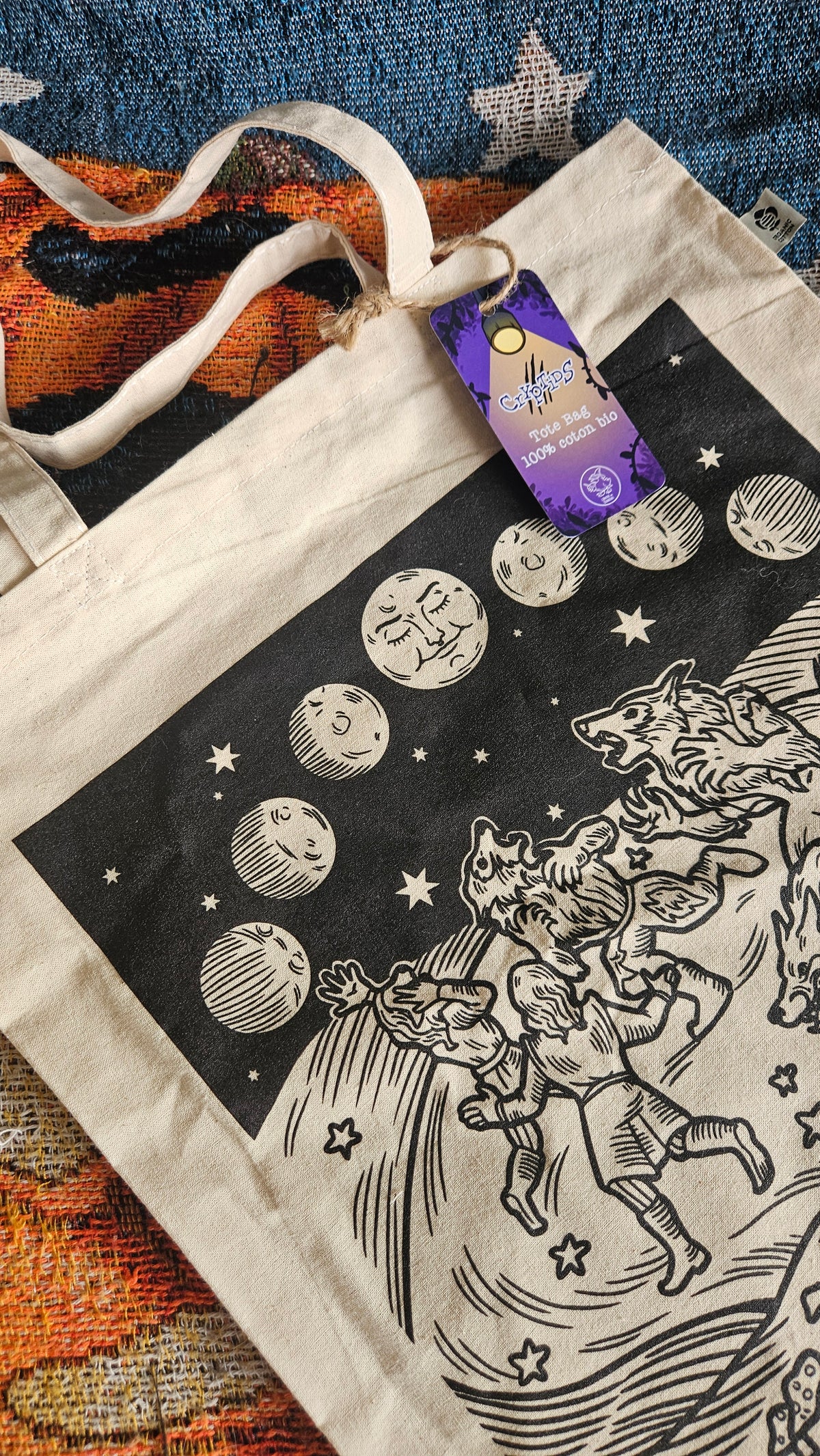 Tote Bag Loup-Garou
