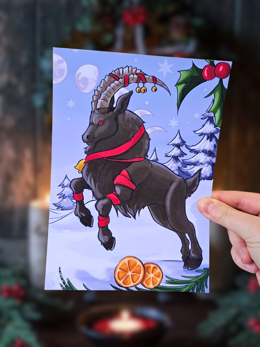 Print A5 Bouc de Yule
