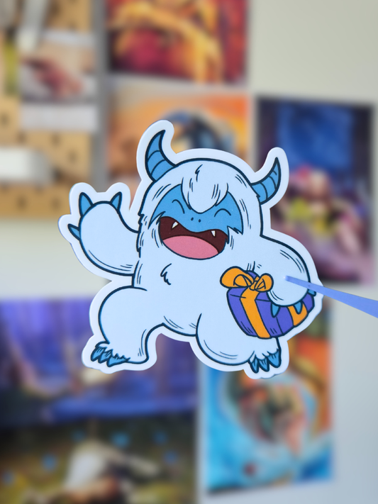 Sticker Happy Yéti