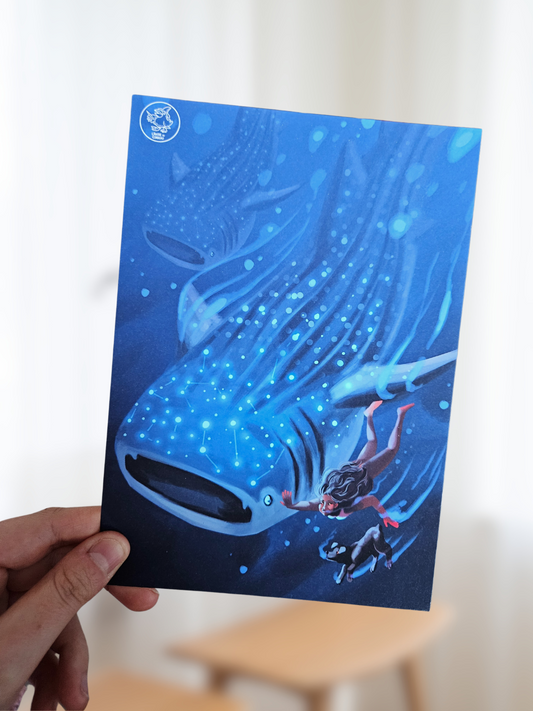 Print Requin baleine