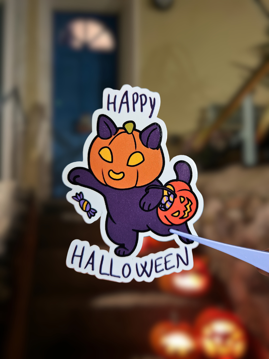 Sticker Mephisto Halloween Party