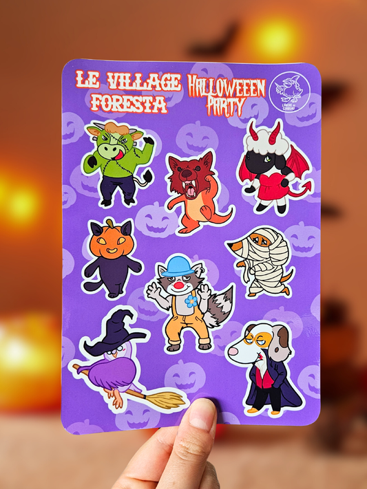 Planche Foresta Halloween Party