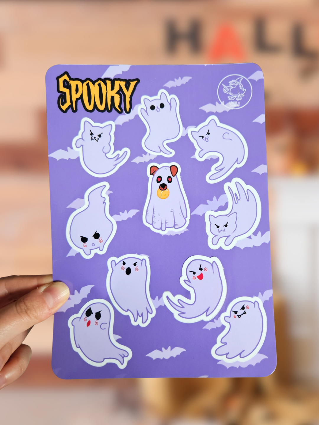 Planche Spooky Fantômes
