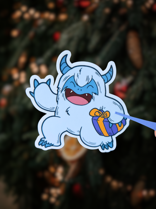 Sticker Happy Yéti