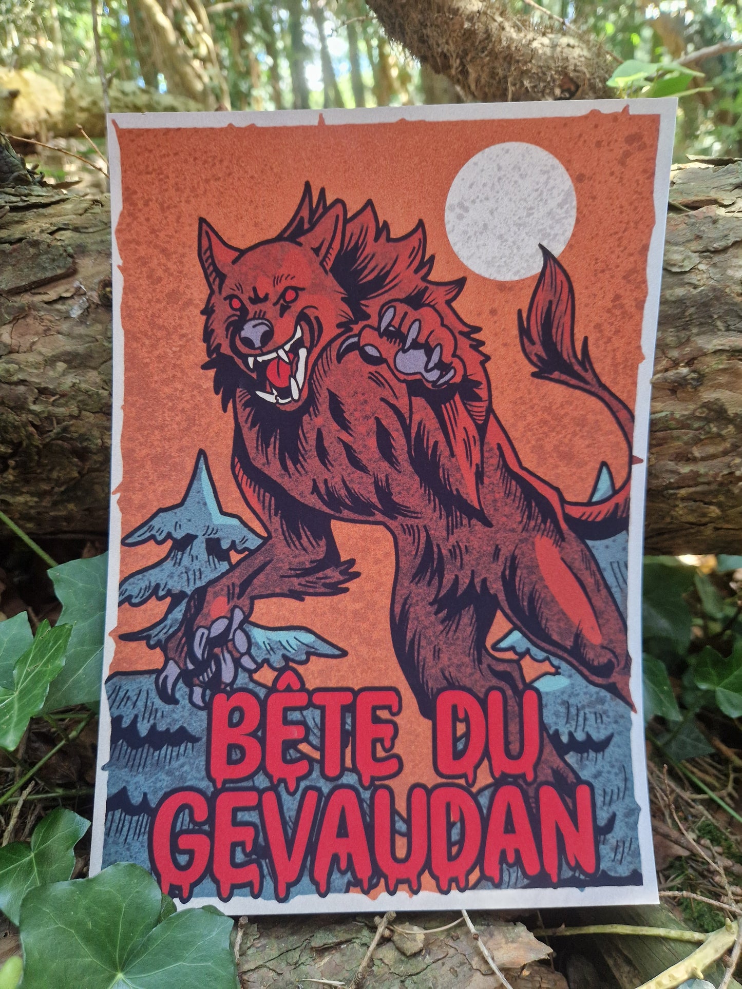 A4 Poster The Beast of Gévaudan