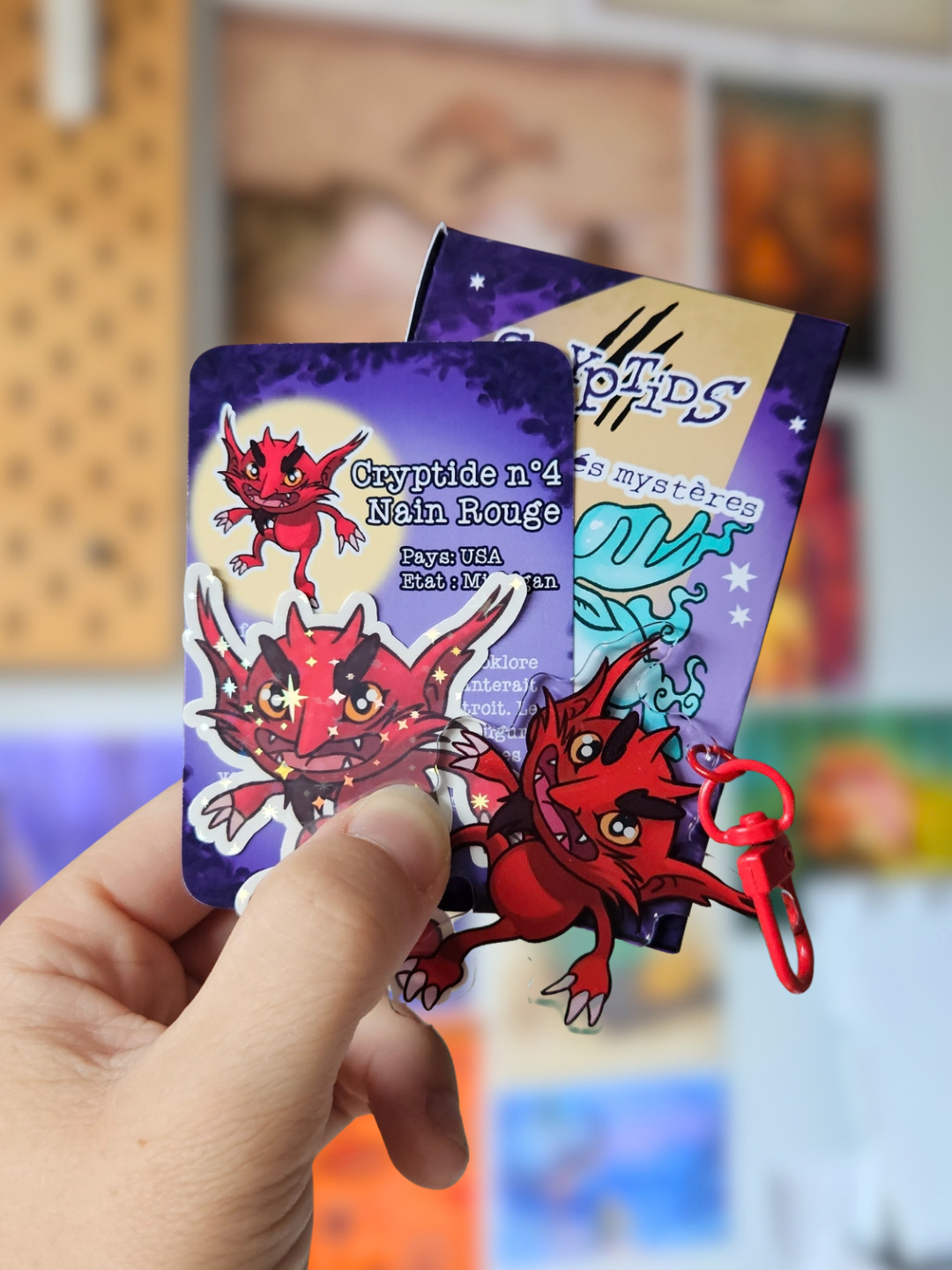 Porte-Clés Mystère Cryptids