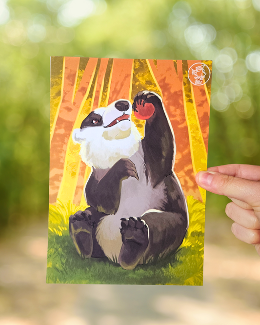 Print A5 Blaireau
