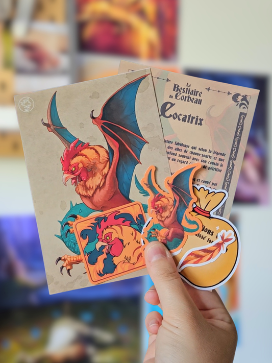 Bestiaire du Corbeau - Cocatrix