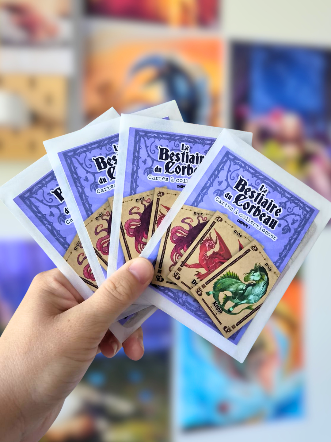 Booster de cartes à collectionner