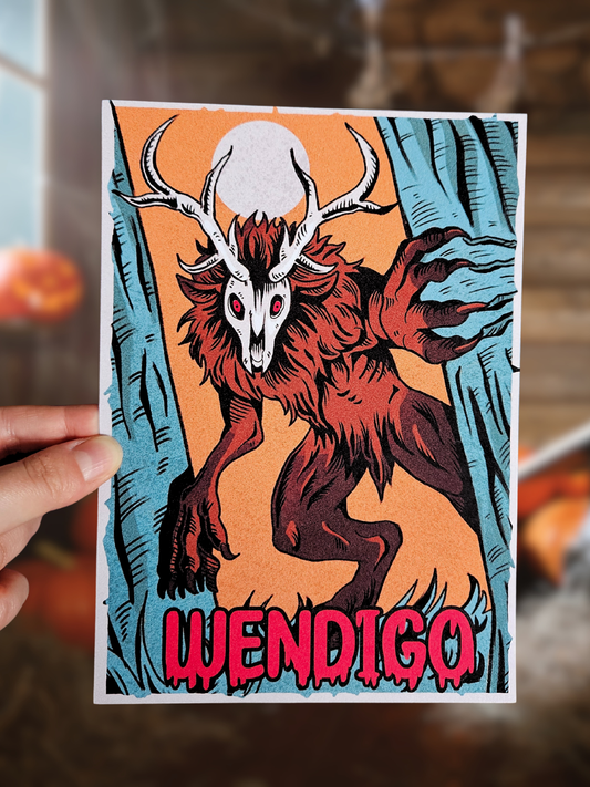 Print A5 Cryptides : Wendigo