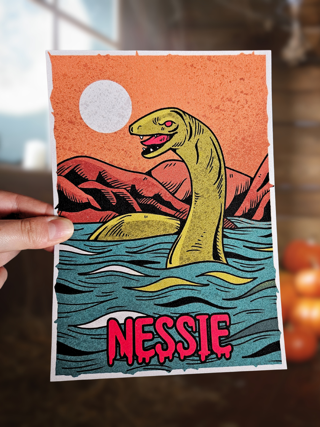 Print A5 Cryptides : Nessie