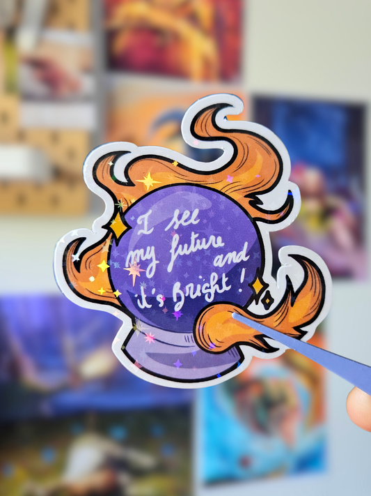 Sticker I see my future