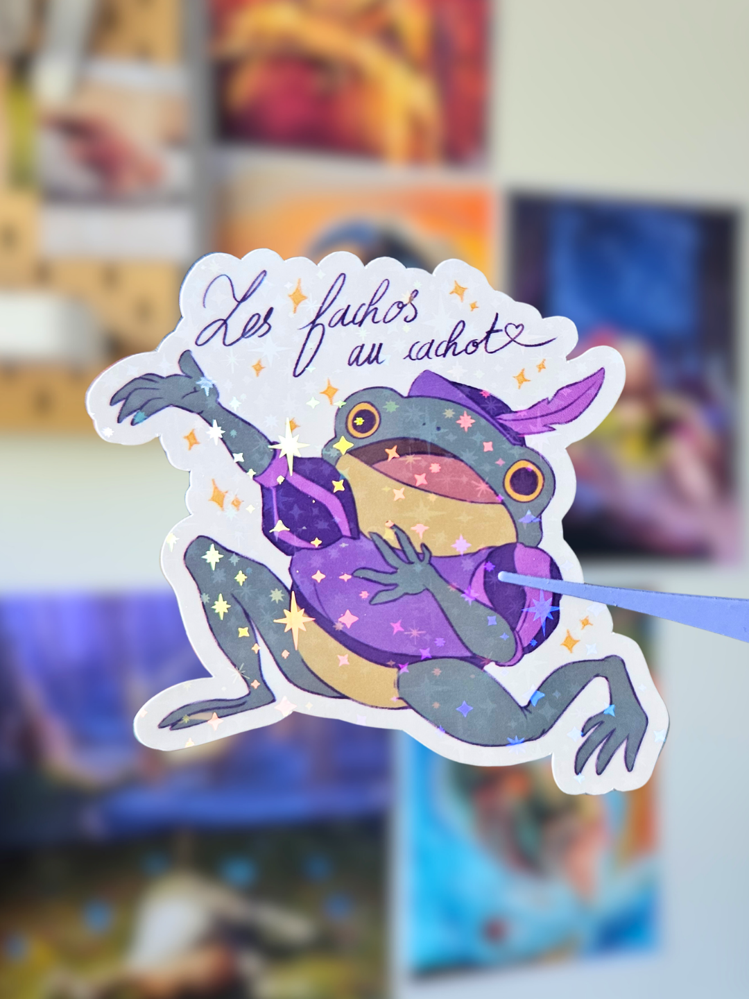 Sticker Les Fachos au Cachot