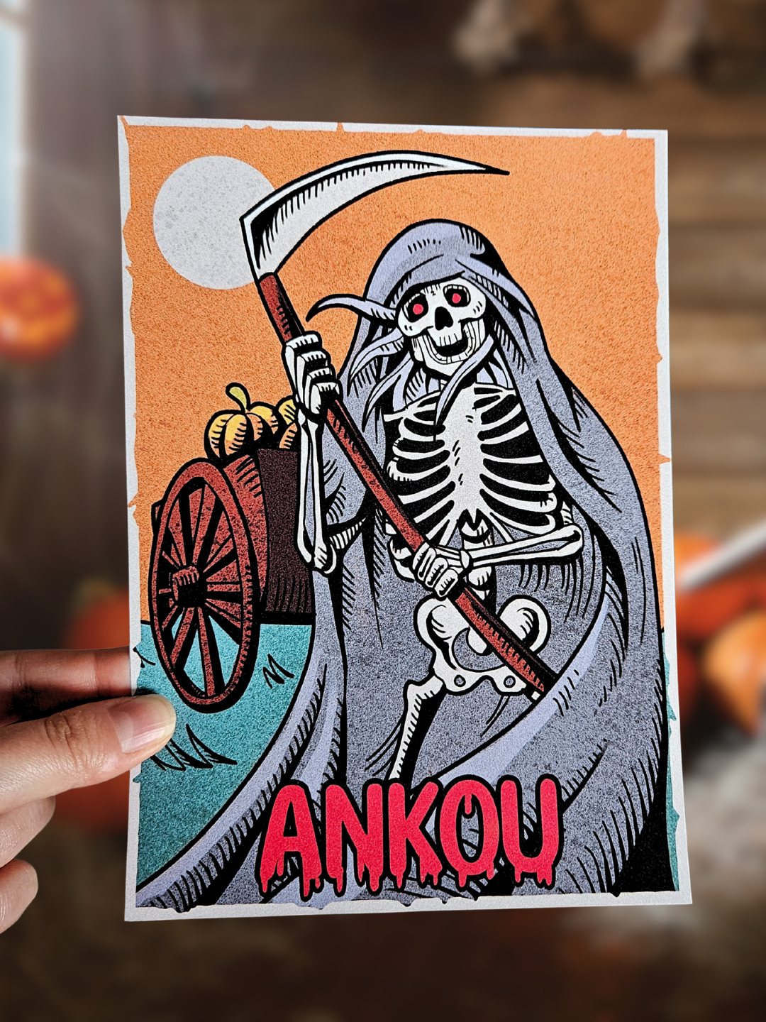 Print A5 Cryptides : l'Ankou