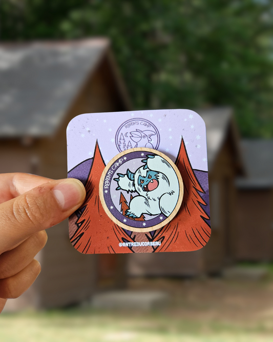 Pin's Yéti Raven's Camp