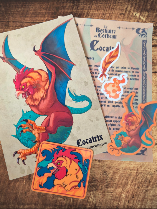Bestiaire du Corbeau - Cocatrix