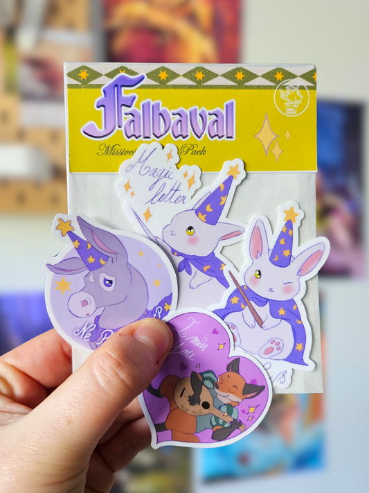 Lot de stickers Missives