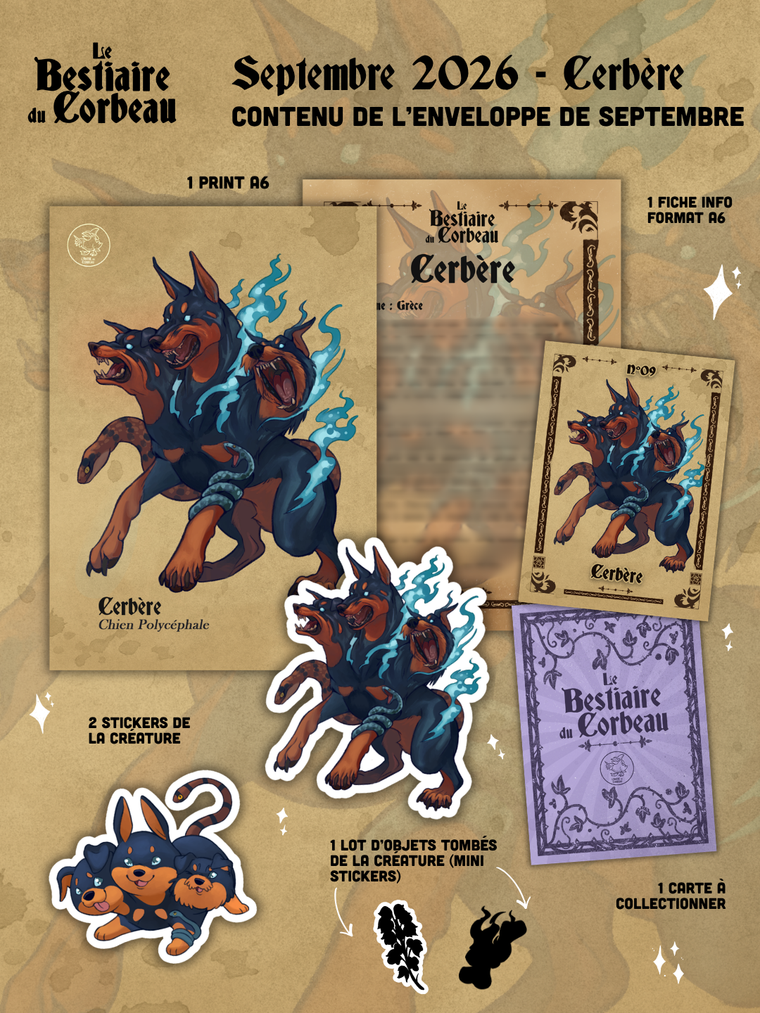 Mail Club : Le Bestiaire du Corbeau