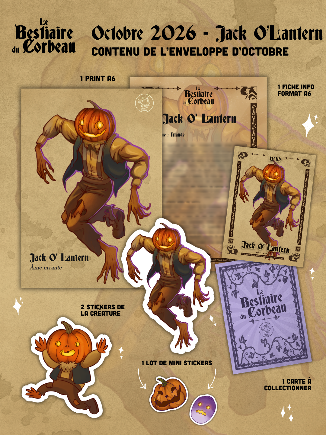 Mail Club : Le Bestiaire du Corbeau