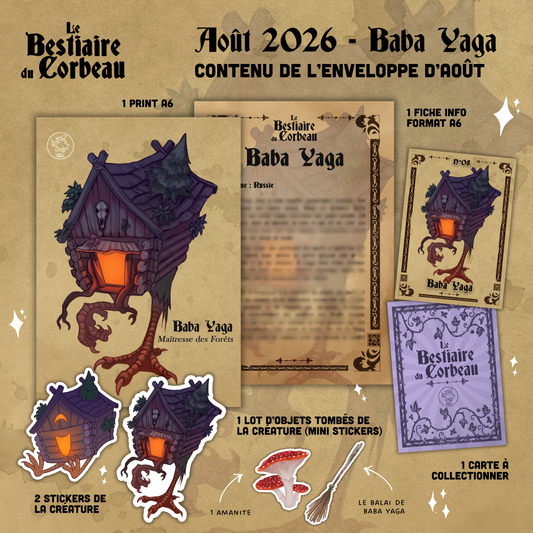 Mail Club : Le Bestiaire du Corbeau
