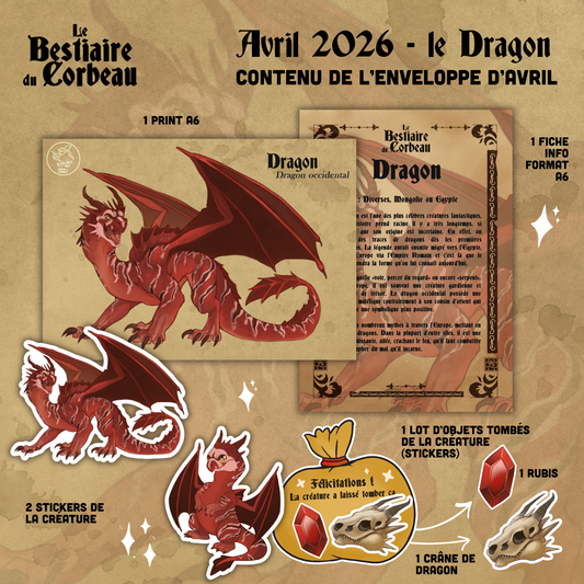 Mail Club : Le Bestiaire du Corbeau !