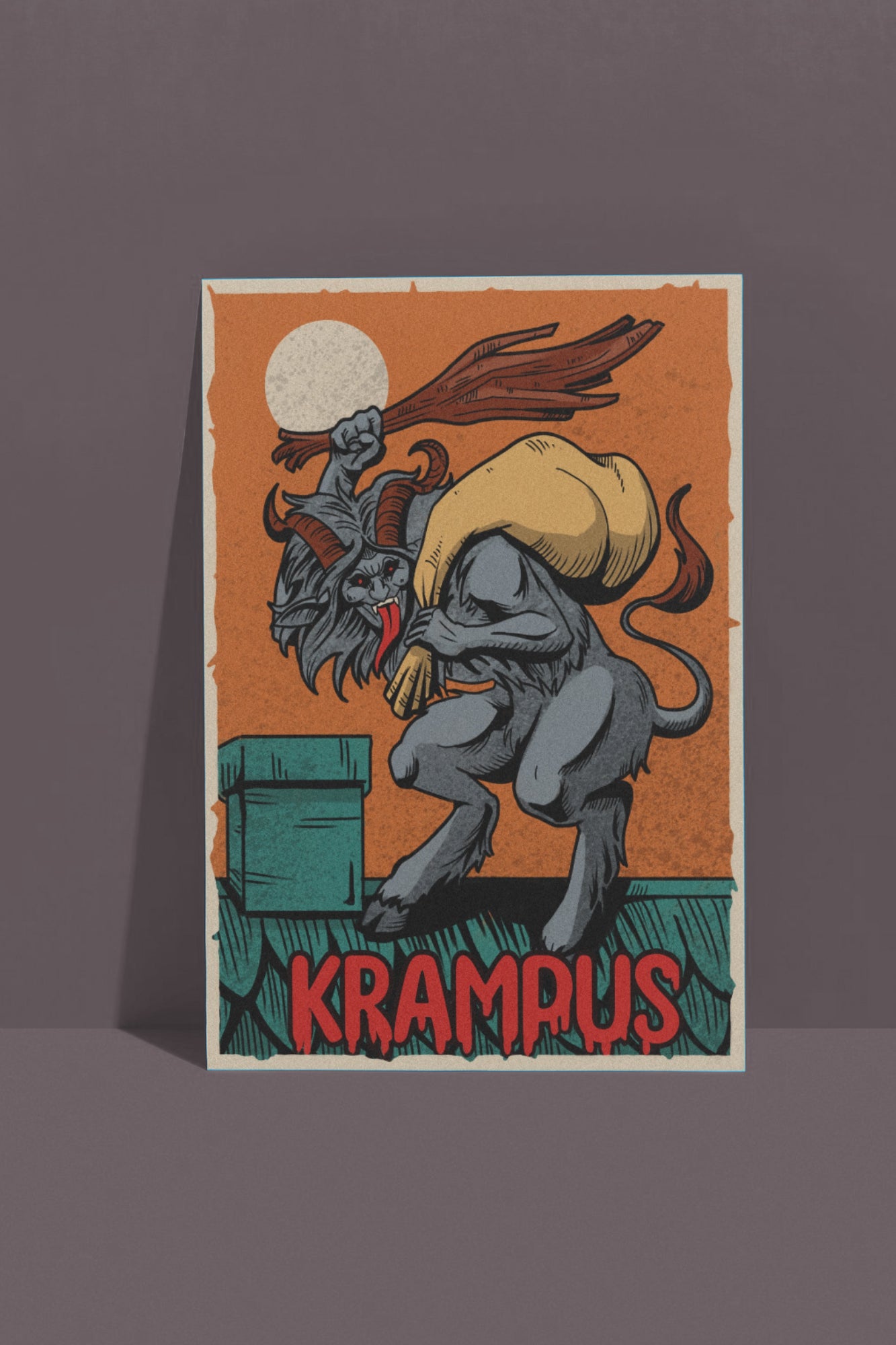 Affiche A4 Krampus