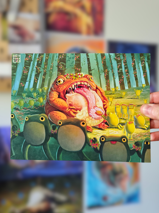 Print Signature - Le Roi Crapaud