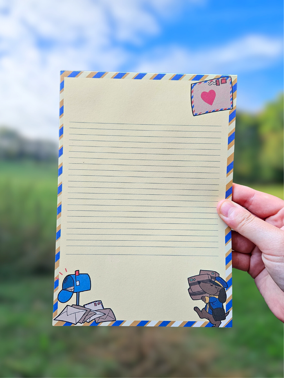 Papier à lettres Lucky