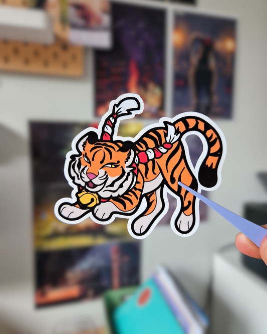 Sticker Tigre - Tipeee Mai 2025