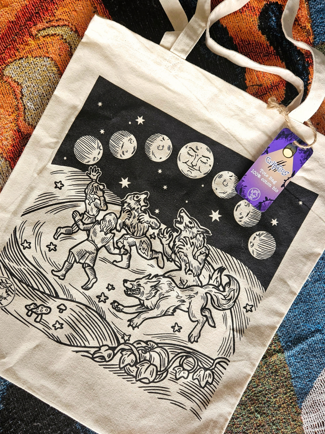 Tote Bag Loup-Garou